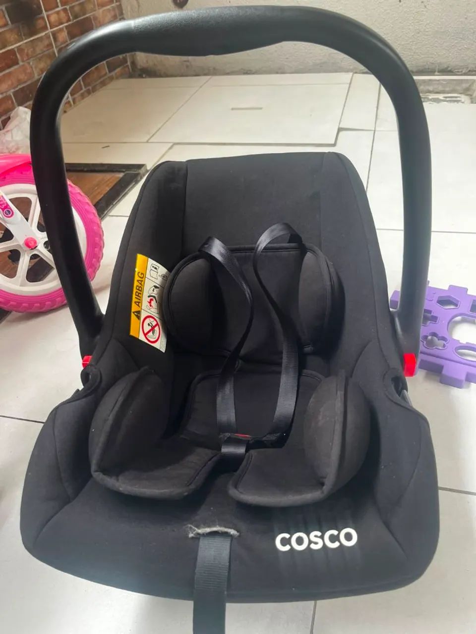 Carrinho de Bebê + Bebê Conforto - Kit Completo - Foto 2