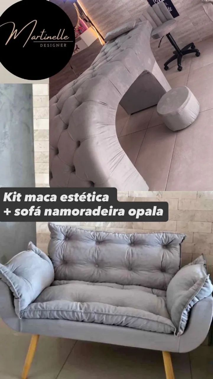 KIT ESTÉTICO COMPLETO e sofa para recepção  - Foto 2