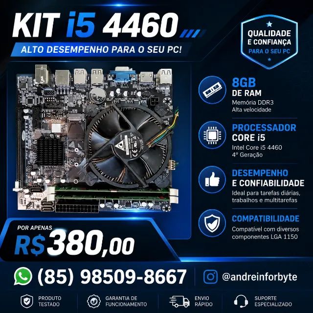 Kit i5 4460 8Gb de Memoria