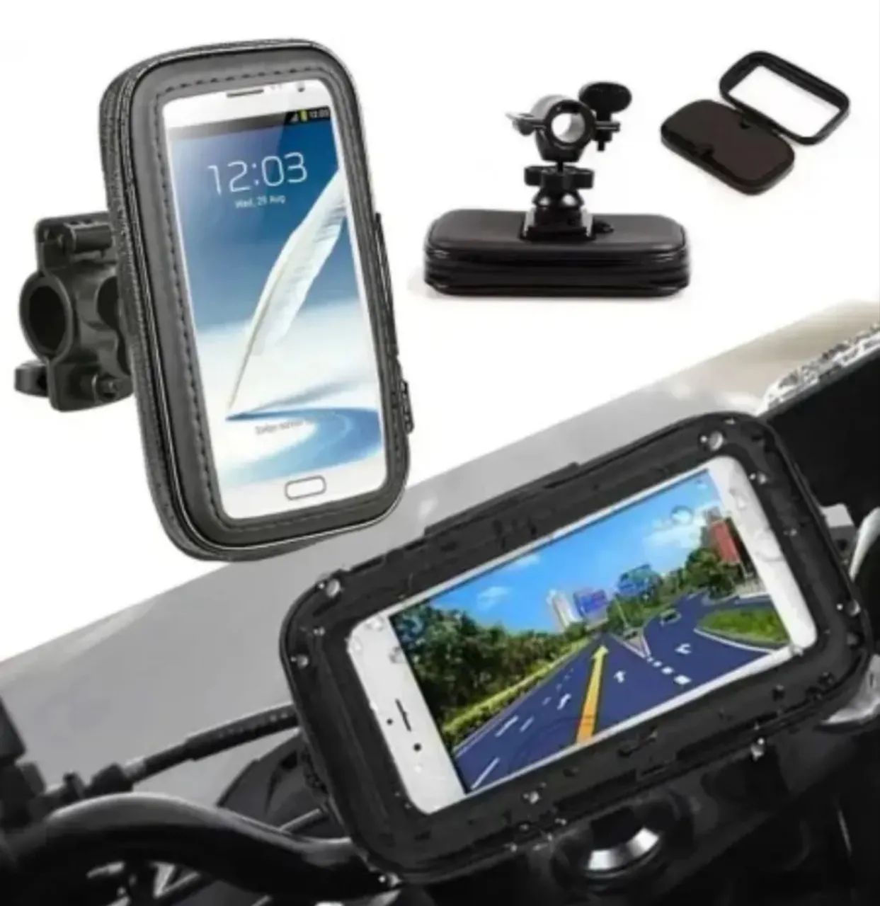 Suporte de Celular 360° À Prova d?Água - Universal - Foto 4
