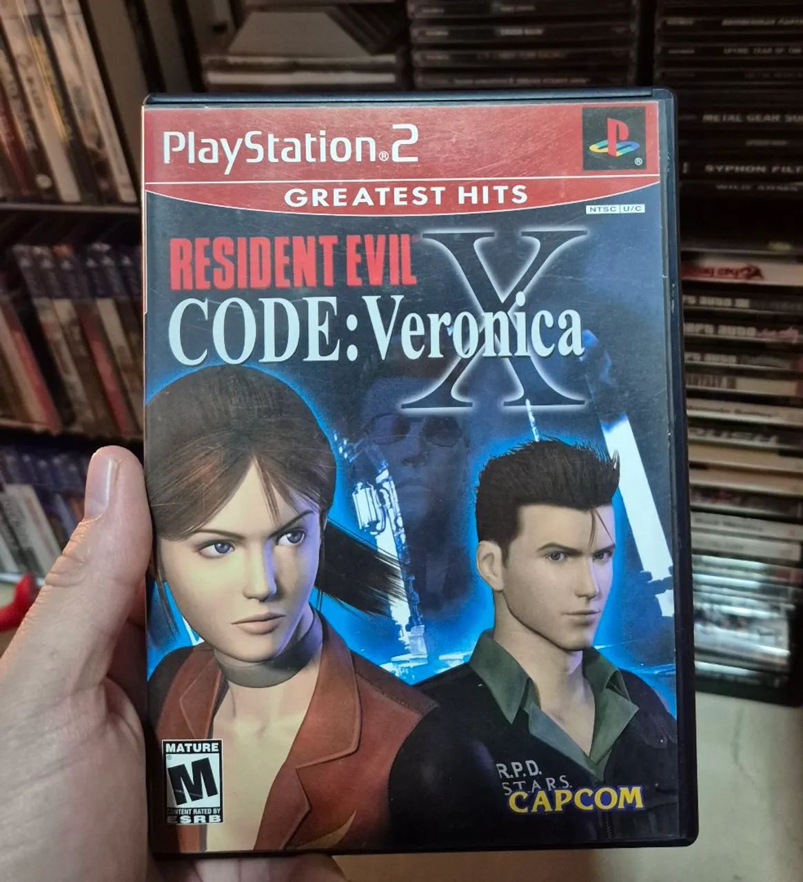 Resident Evil Code Veronica Original Ps2
