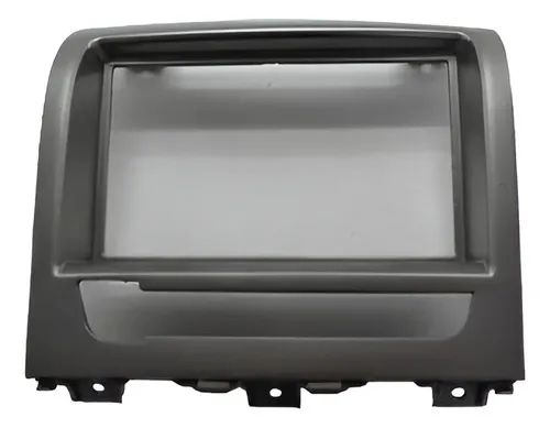 Moldura Radio Som Multimidia 7 Polegadas Idea 2013 A 2018 Cinza