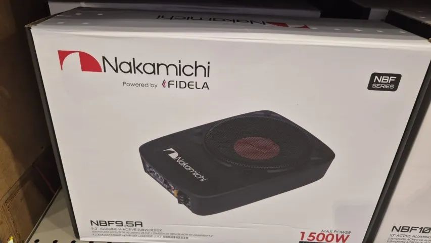 Caixa amplificada Nakamichi bbf9.5a  1500w