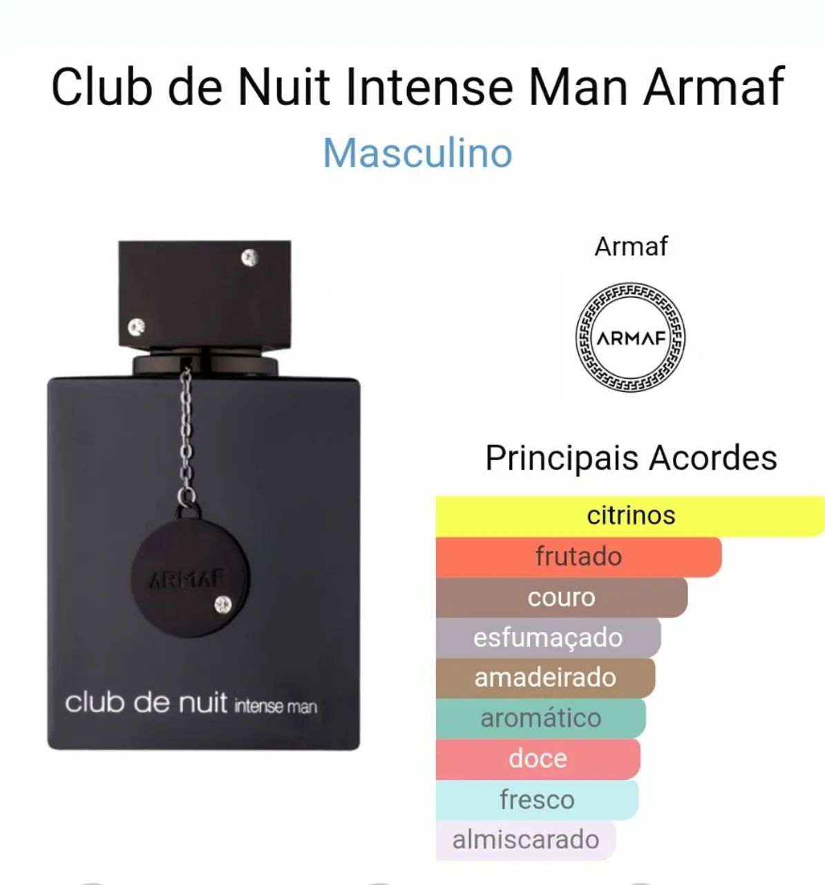 Clube de Nuit - ARMAF 100% original - lacrados  - Foto 4