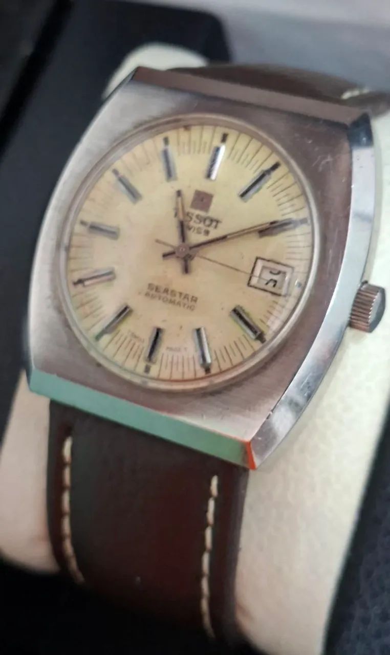 Relógio tissot visodate seastar automátic anos 70 - Foto 2