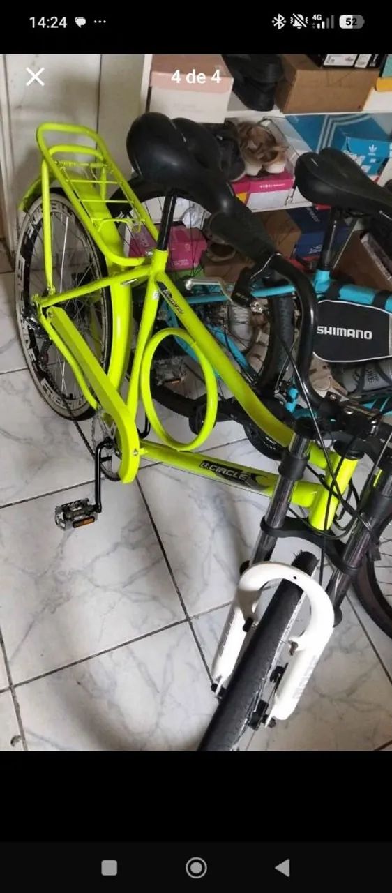 bicicleta barra forte - Foto 2