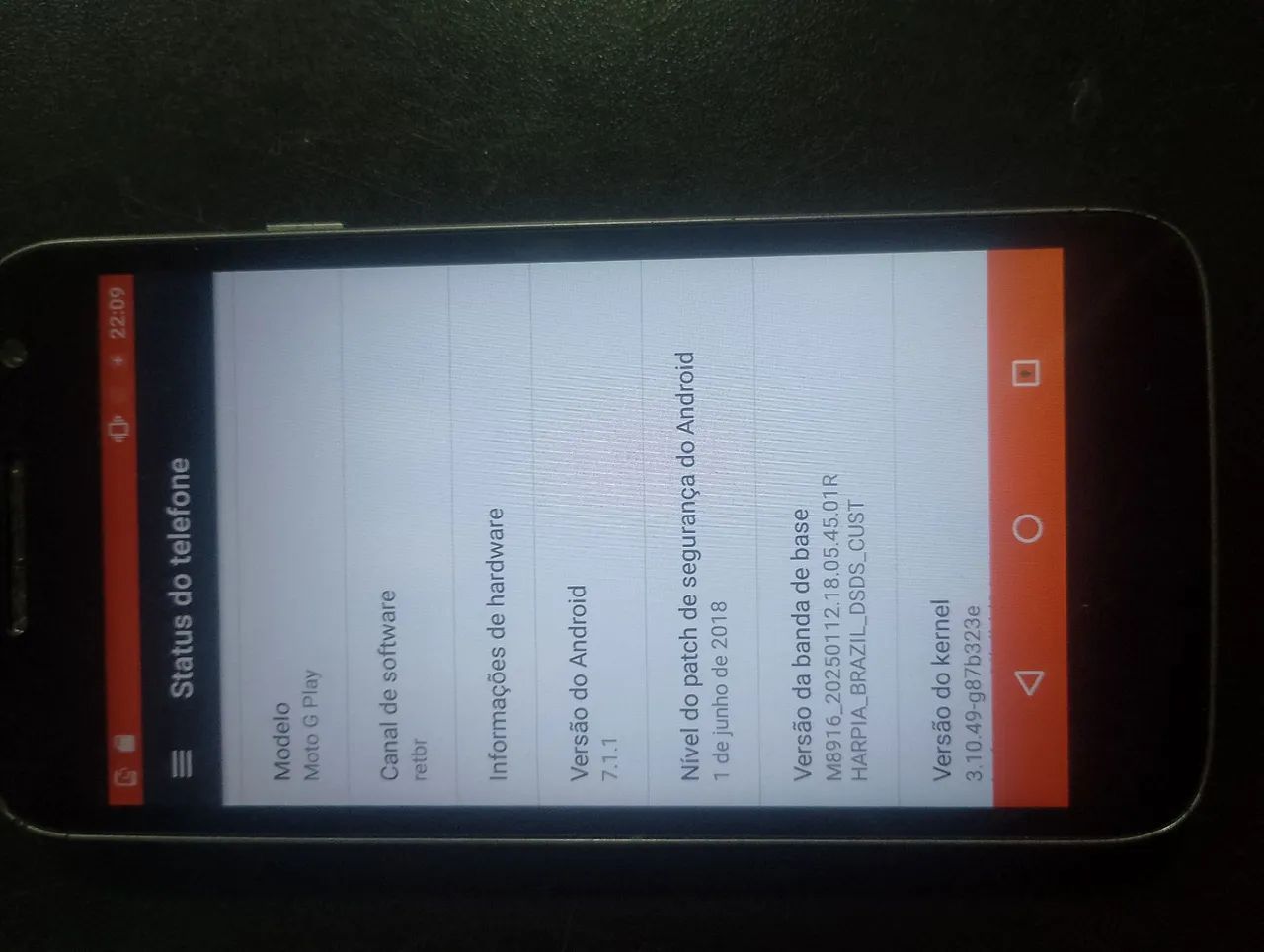 Moto g4 play ( sem botão de volume ) - Foto 4