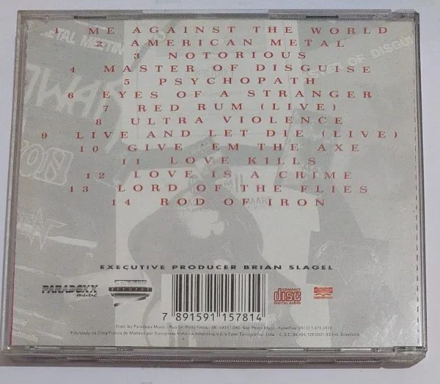 Cd Lizzy Borden - The Best Of  Lizzy Borden (1994) - Foto 2
