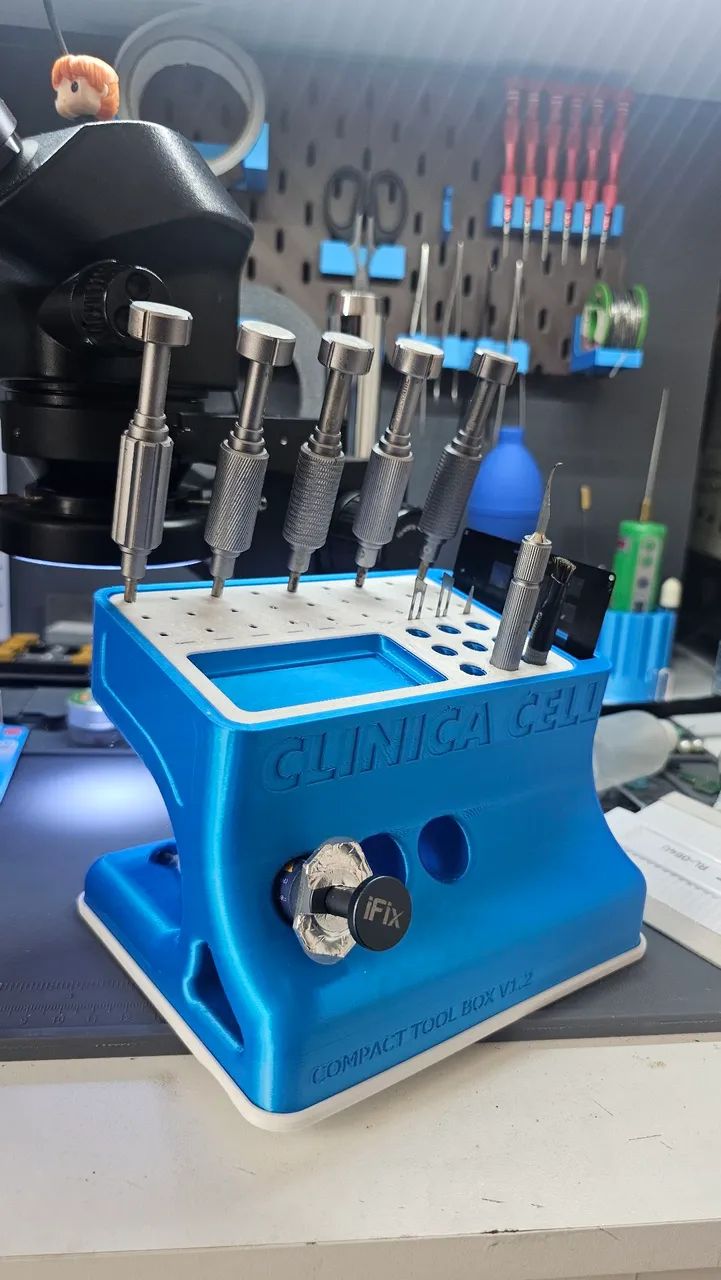 Compact tool organizer box