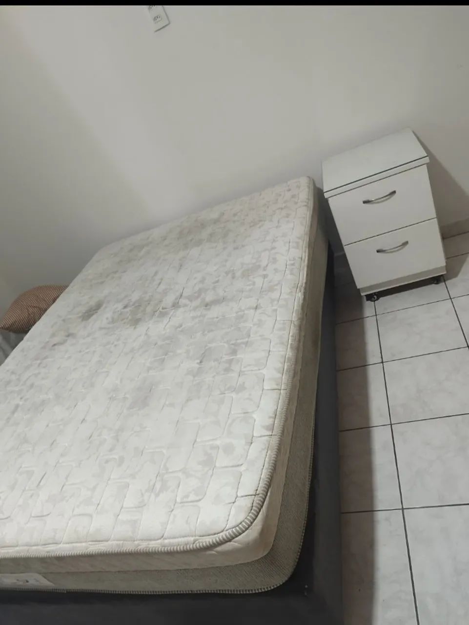 Colchão e base box de casal  - Foto 4