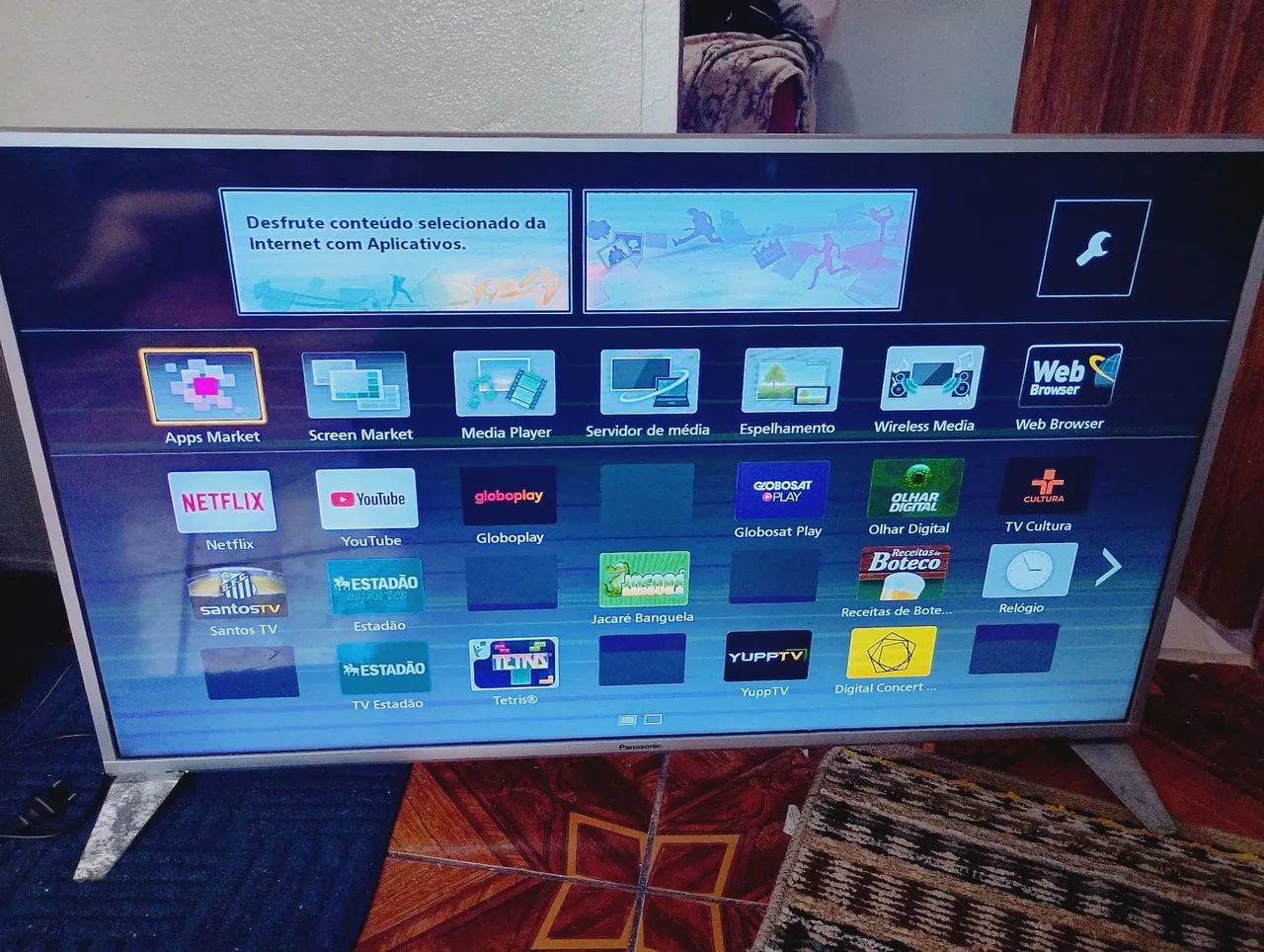 Panasonic 43 polegadas smart HDMI