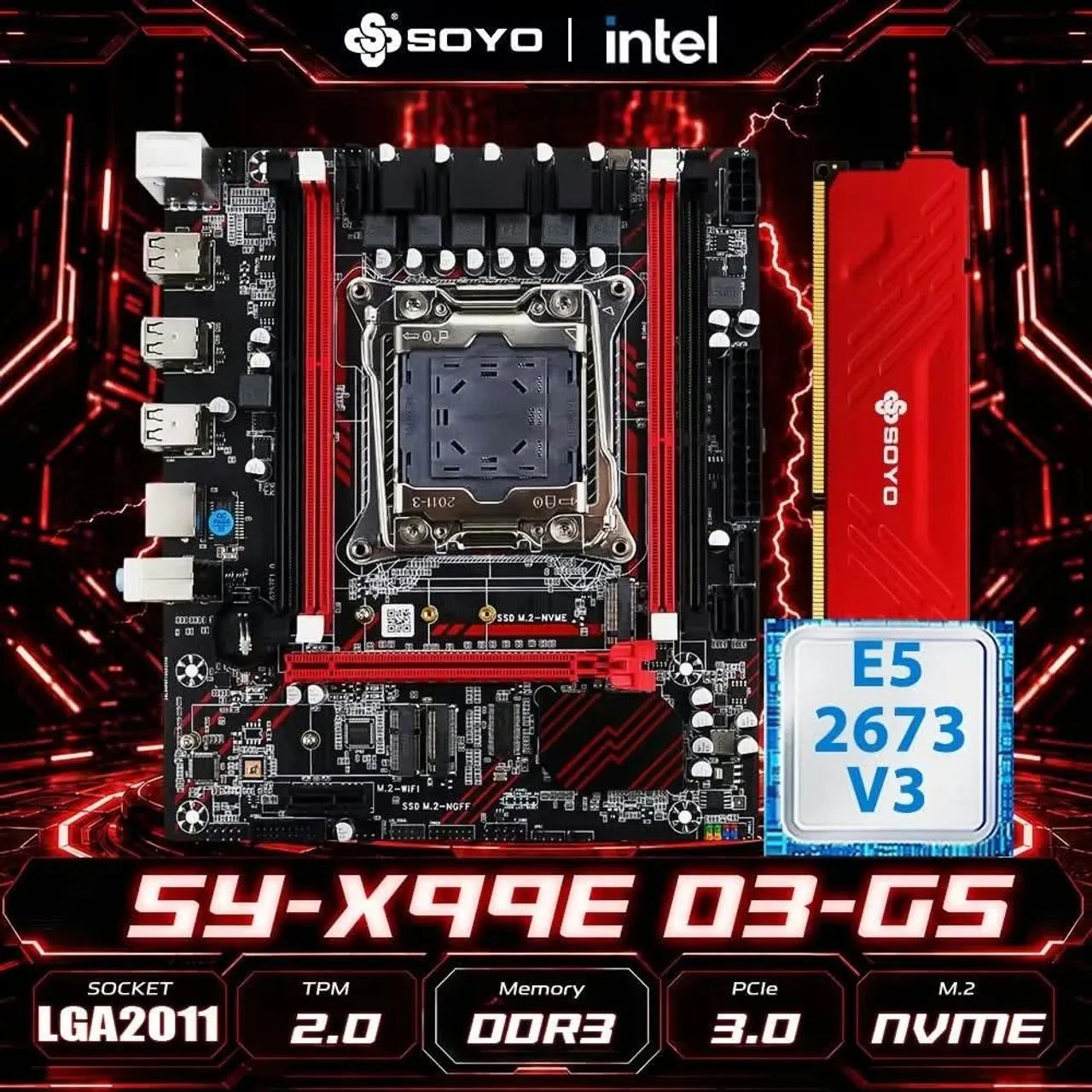 X99 ddr3 + Xeon e5 2673 v3