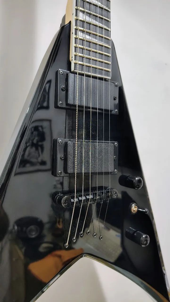Guitarra Jackson Flying V c/ upgrades - Foto 2