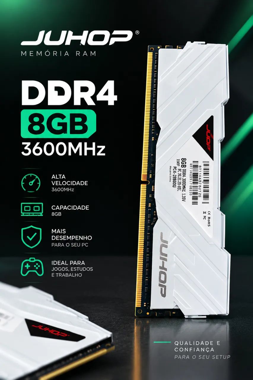 Memória ram Ddr4 3600mhz