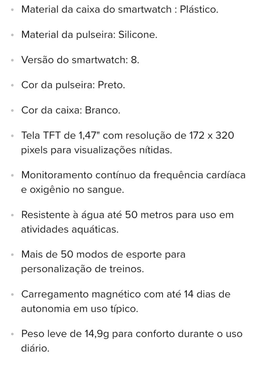 Relógio Smart Xiaomi Band 8 Active - Foto 2