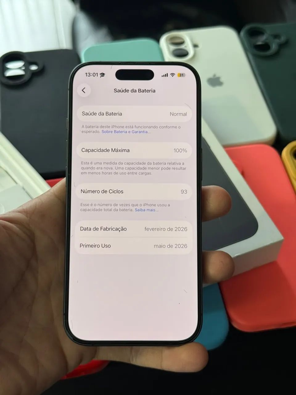  iPhone 17 256GB ? IMPECÁVEL! - Foto 5