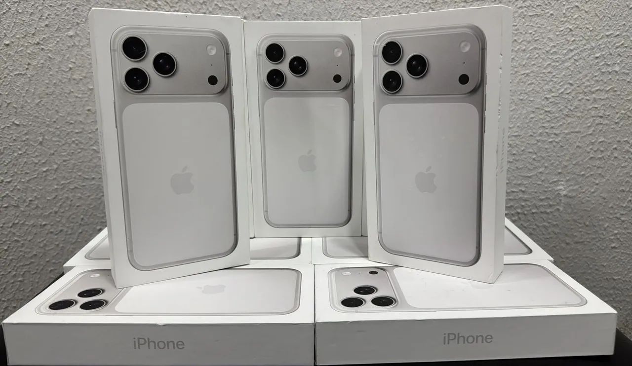 iPhone 17 pro Max 256GB SILVER LACRADO 1 ano de garantia