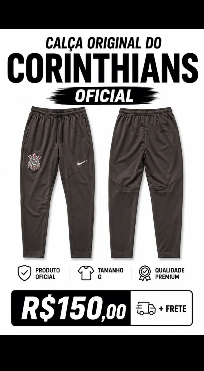 Calça do Corinthians 