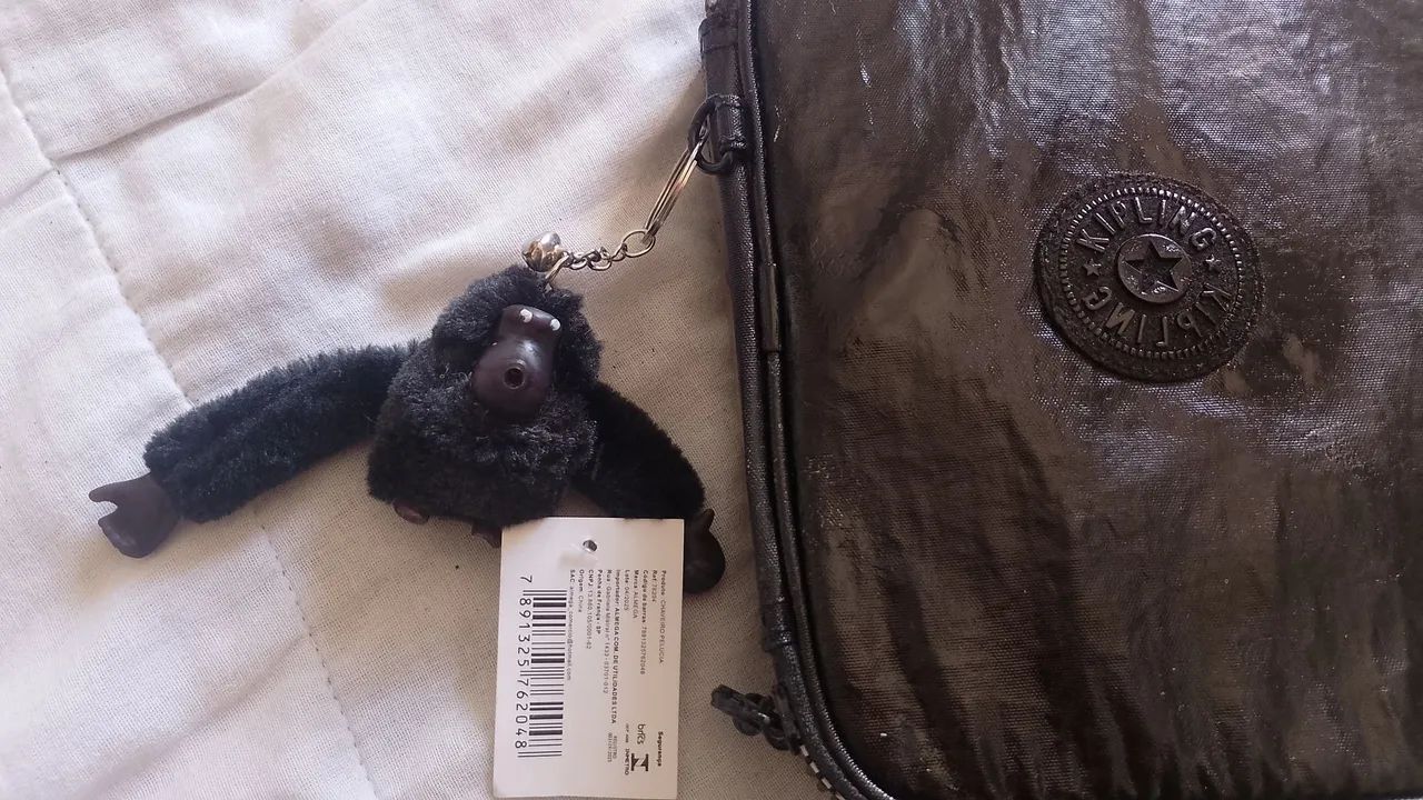 Estojo preto Kipling  - Foto 4