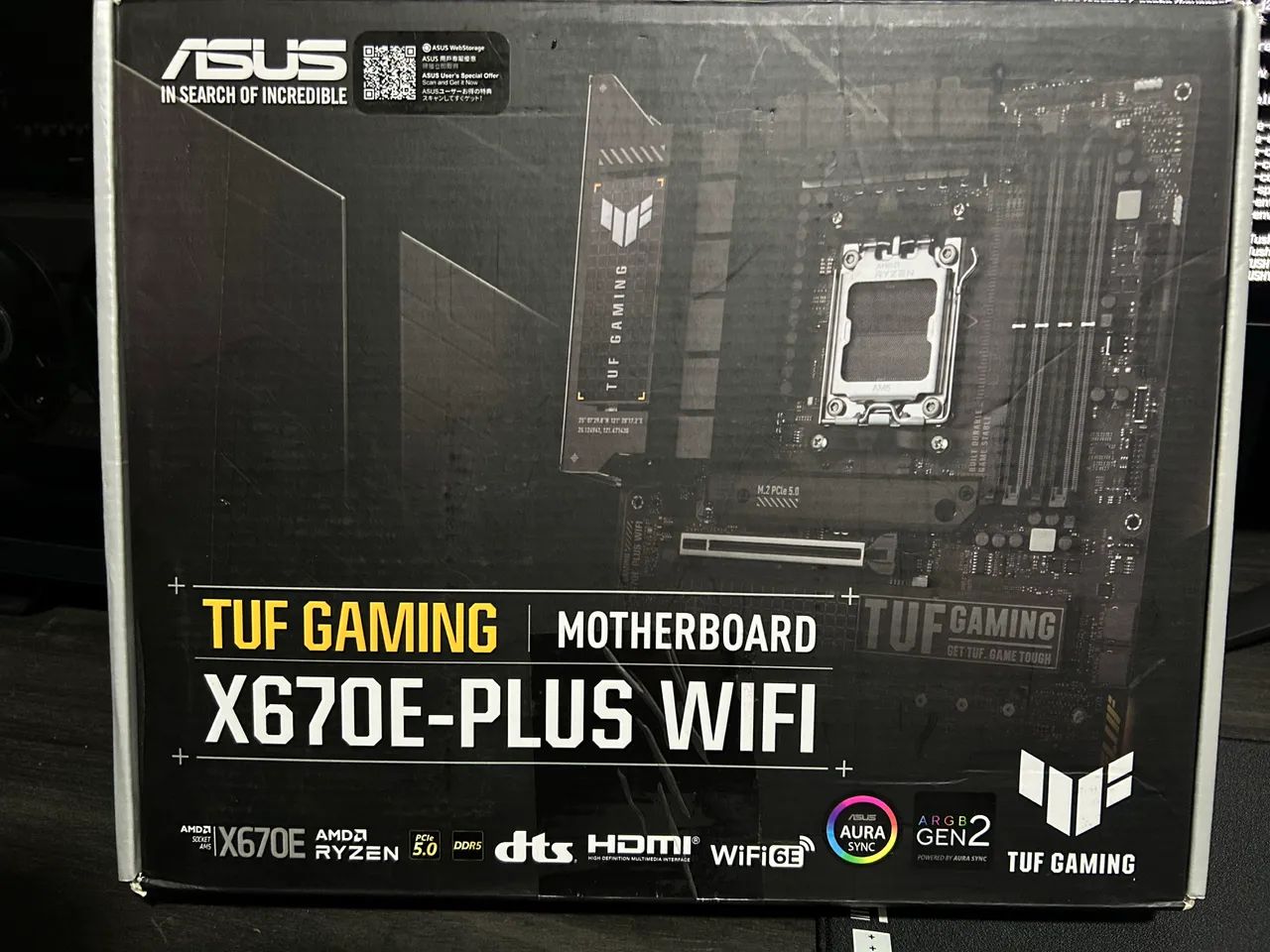 Placa mãe asus tuf x670e plus wifi