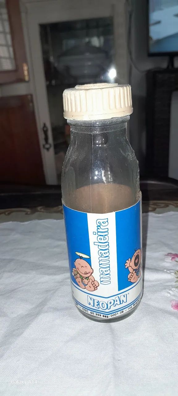 Mamadeira antiga de vidro  - Foto 3
