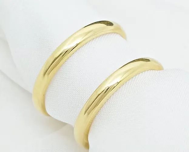 Aliança em Ouro 18k  - Foto 3