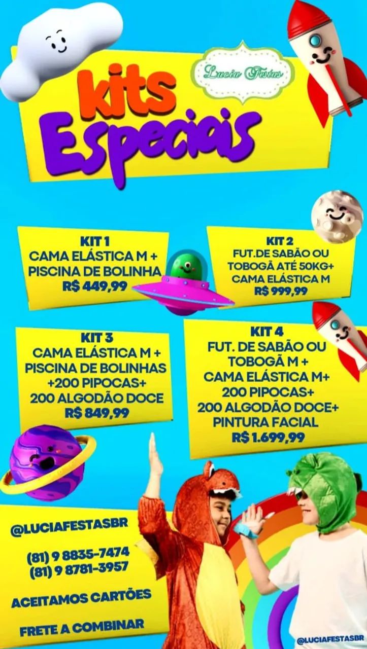 Brinquedos em geral para festas das crianças 