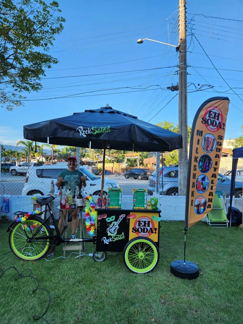 Food Bike com freezer e ombrelone. - Foto 3