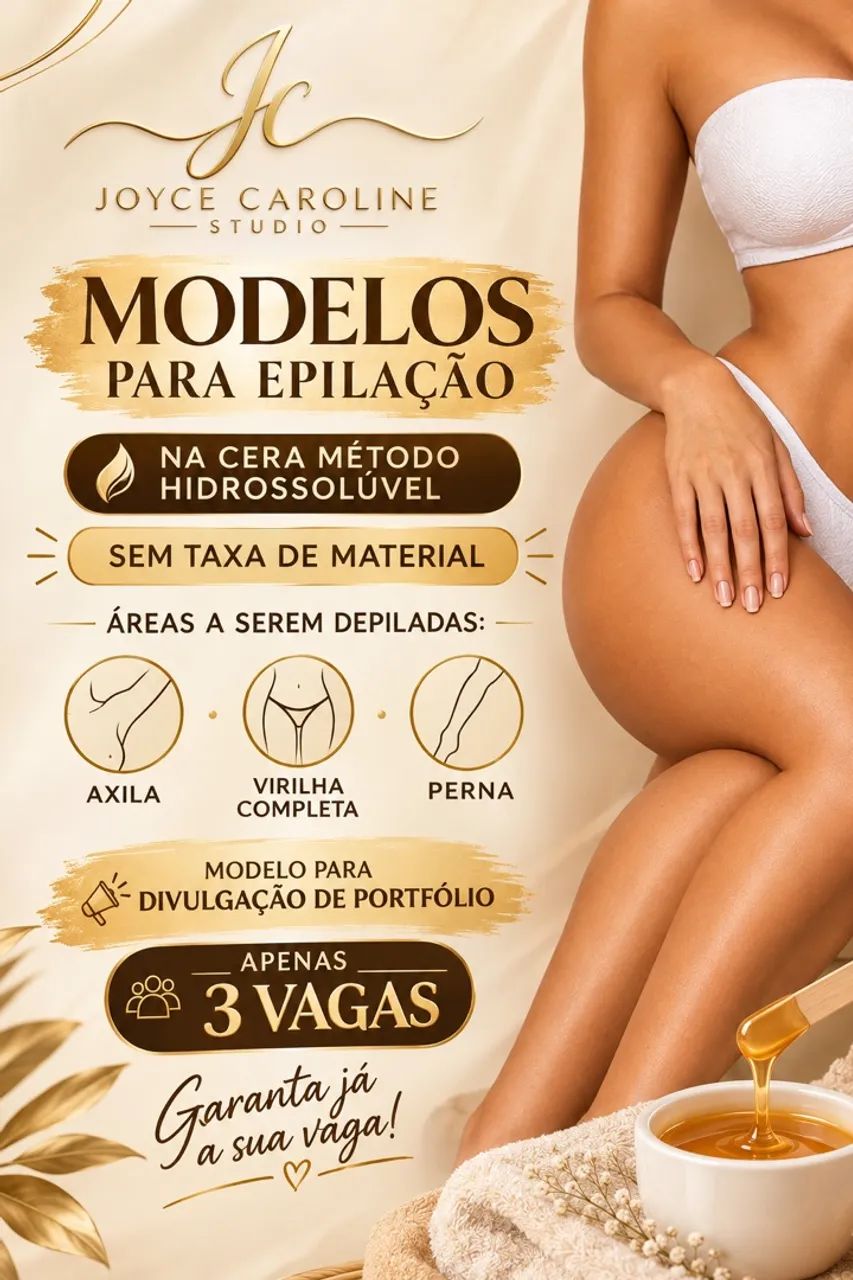 Precisando de modelos para epilação ( sem taxa de material )