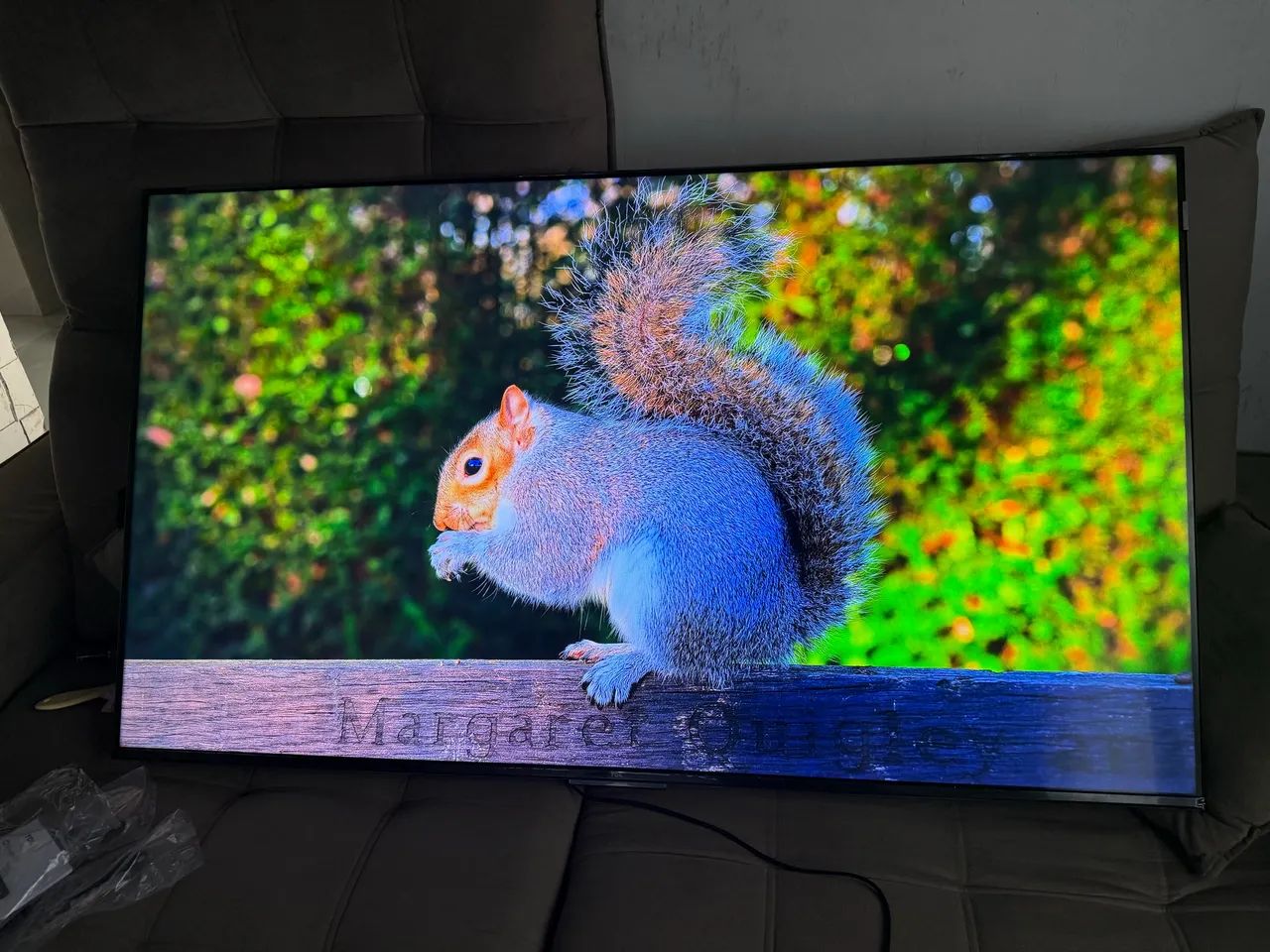 Tc TCL QLED premium 55 polegadas smart 4k com comando de voz modelo 2026