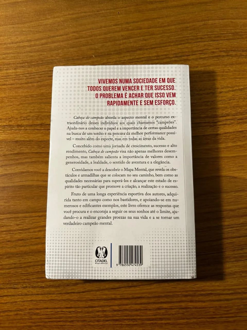 LIVRO CABEÇA DE CAMPEÃO - Foto 2