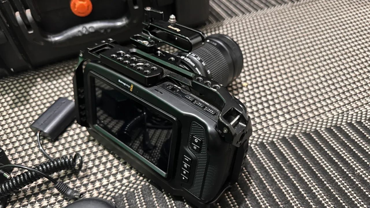 blackmagic cinema 4k e acessórios 
