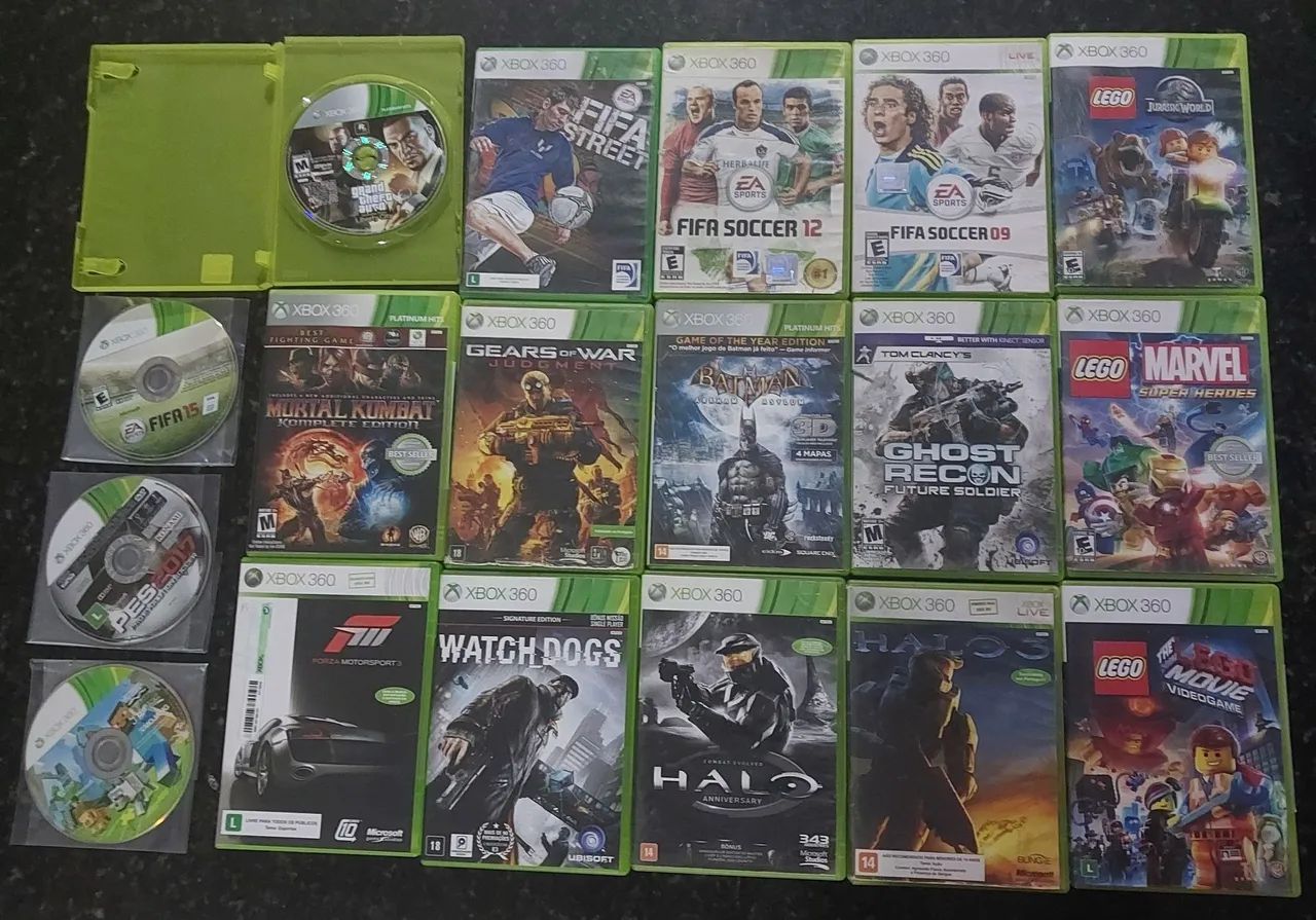 Jogos Originais XBOX 360