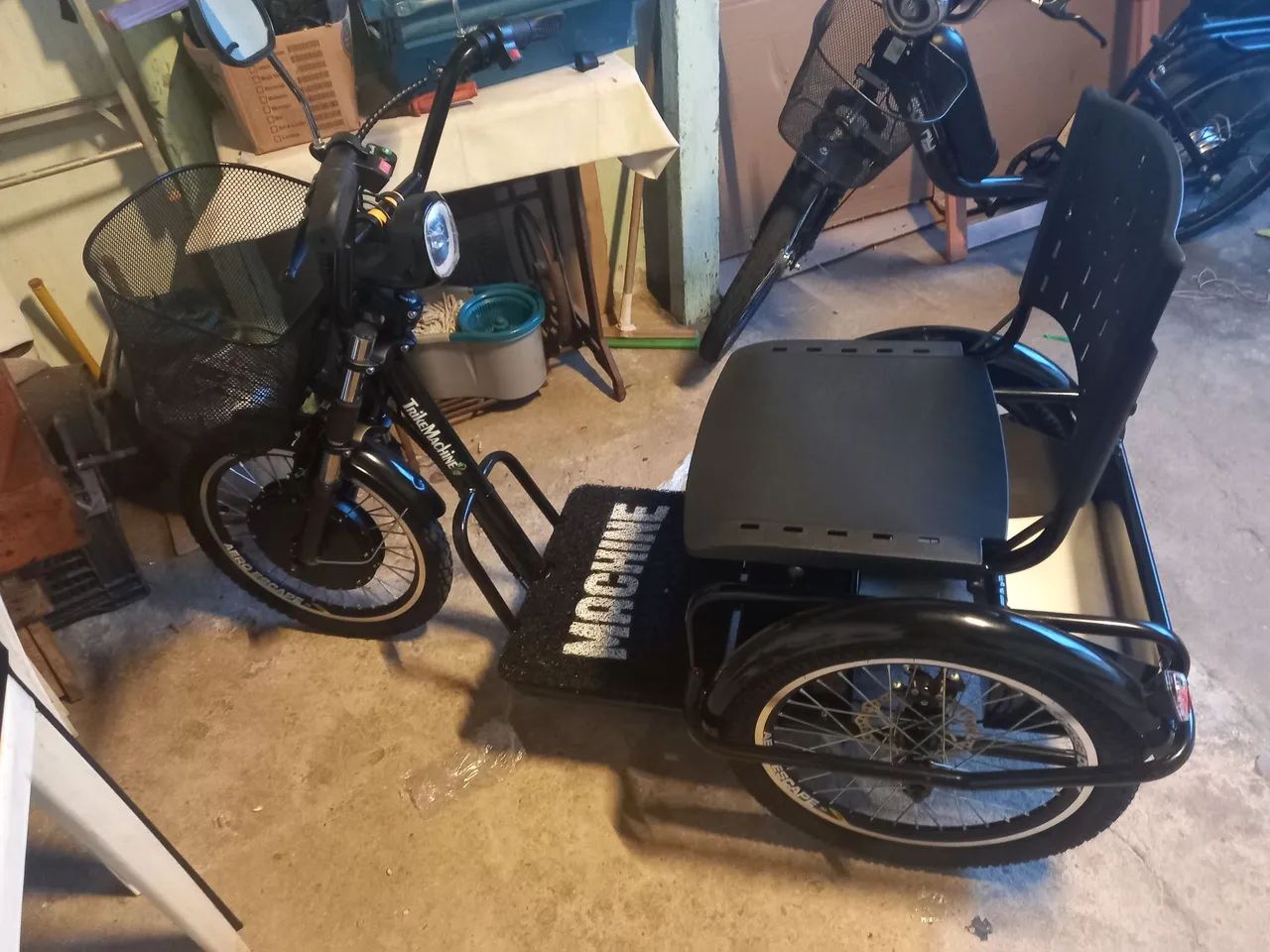 Triciclo Elétrico Machine Force 800W