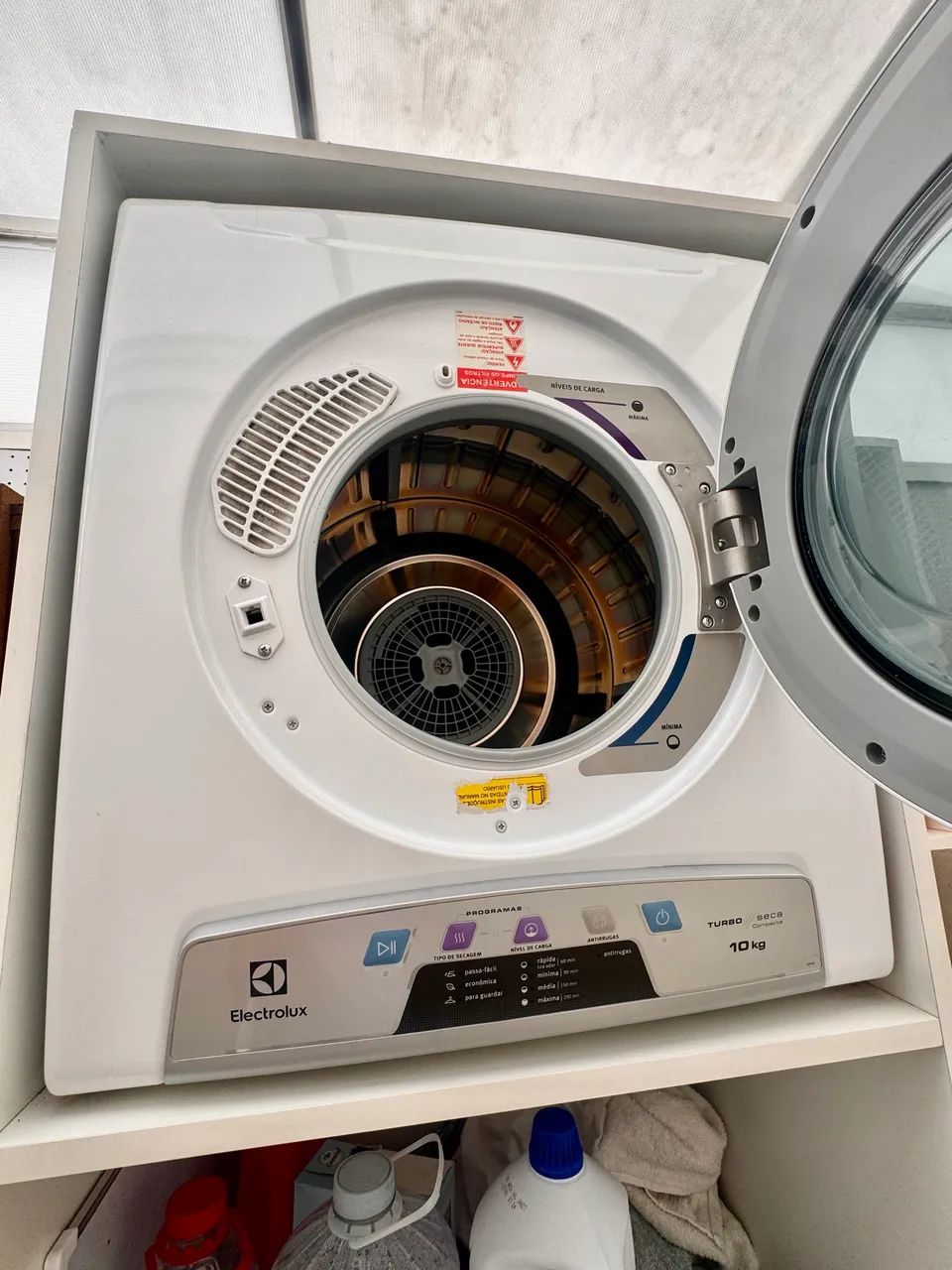 SECADORA DE ROUPAS ELETROLUX 10KG - PAREDE E PISO 110V - Foto 3