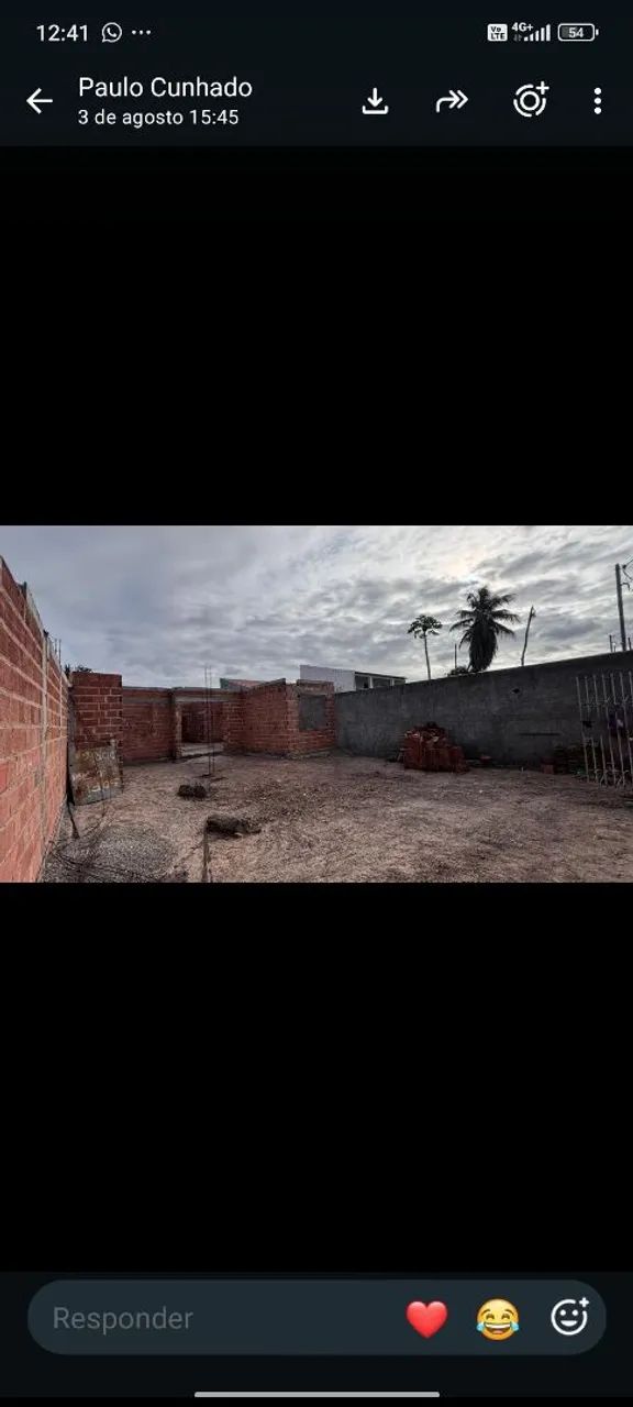Vendo ou troco este terreno medindo 10 x 25 com construção *59 - Foto 5