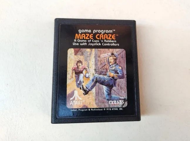 Maze Craze - Cartucho Original Atari