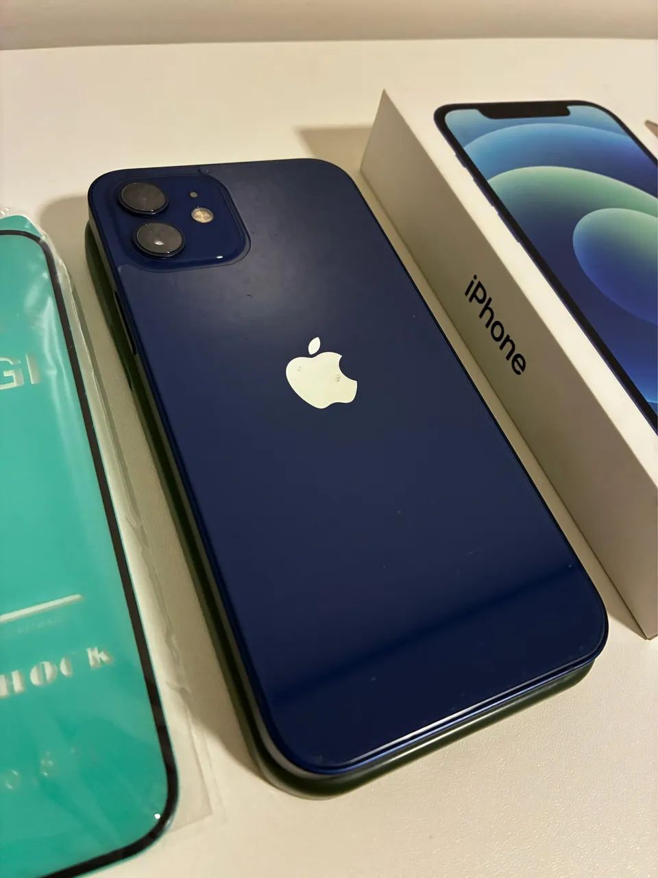iPhone 12 Azul 64GB Original - Completo e Conservado - Celulares e
