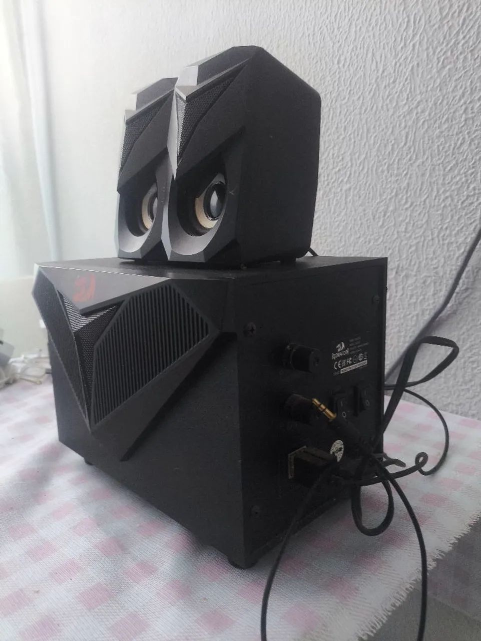 CAIXA DE SOM REDRAGON GS700 COM 2 SUBWOOFER - Foto 2