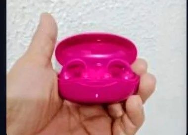 Fone de ouvido Clipe teste Rosa Bluetooth 5.1