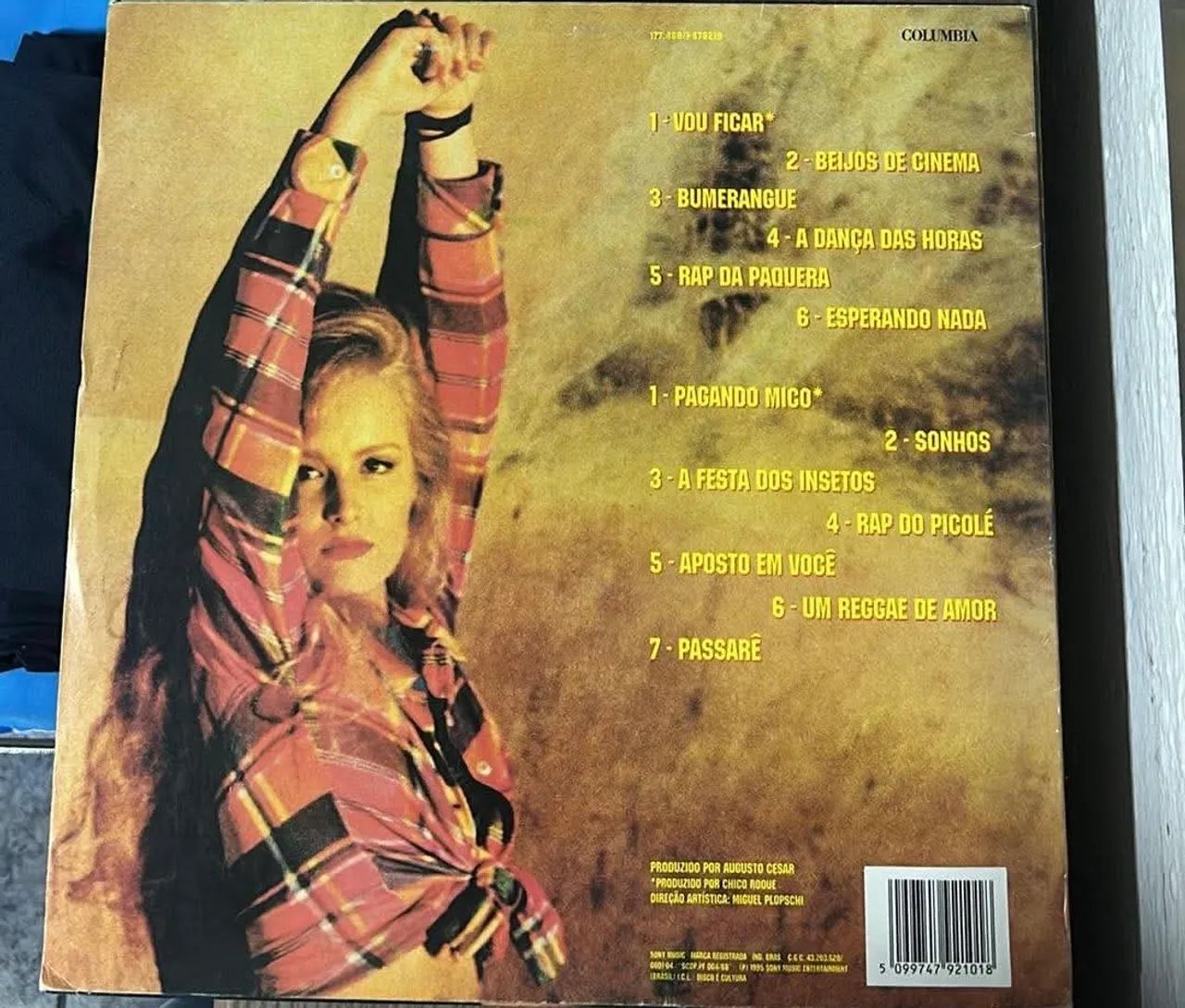 Lp Angélica - 1995 - Vou Ficar  - Foto 2