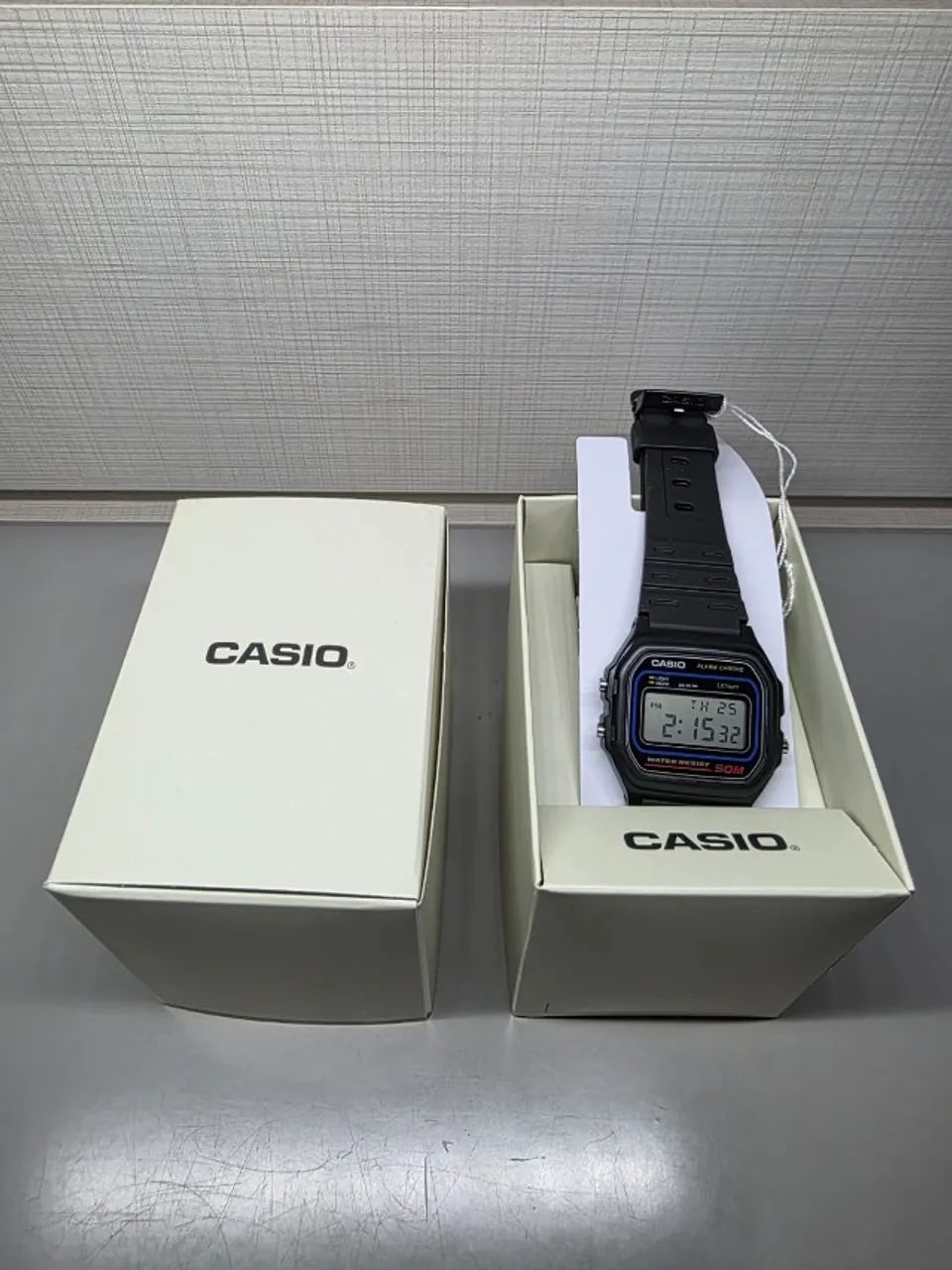 Relógio Masculino Preto W591VQ - Casio