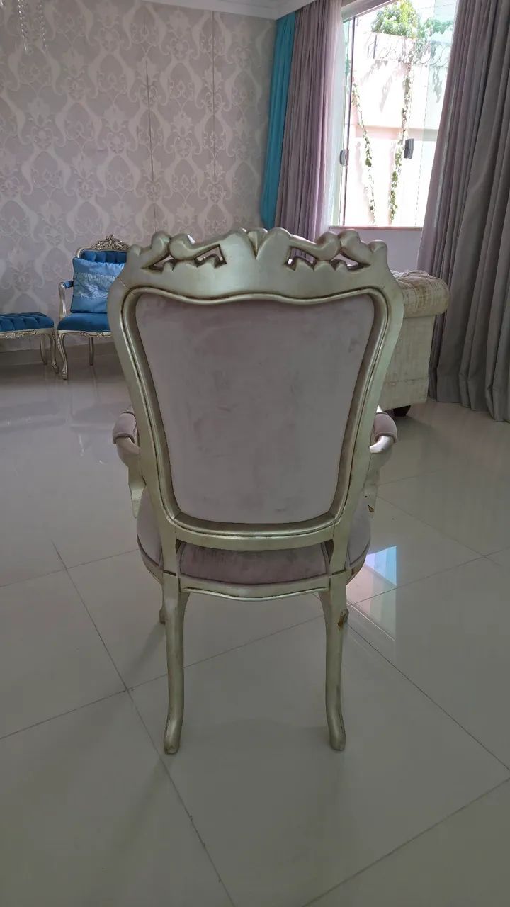 Cadeira clássica Luis XV - Foto 2