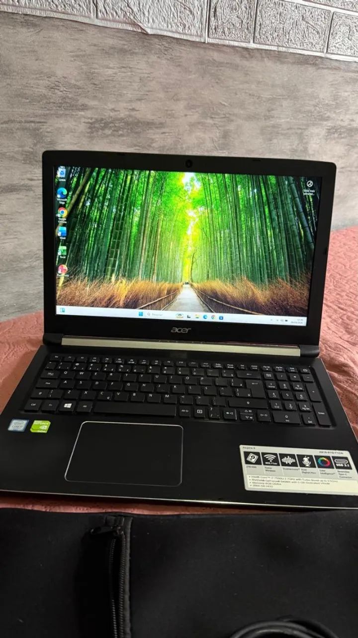 NOTEBOOK ACER ASPIRE 5 I7 7 TH 20 GB RAM SSD 500 GB