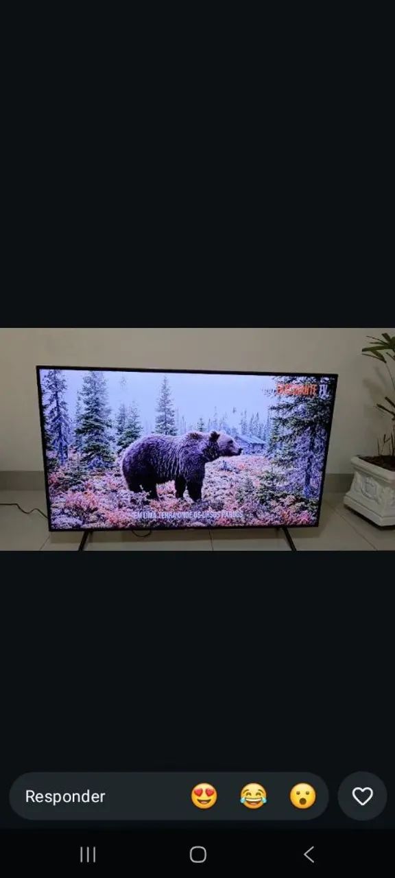 TV smart 58 Samsung 4K 