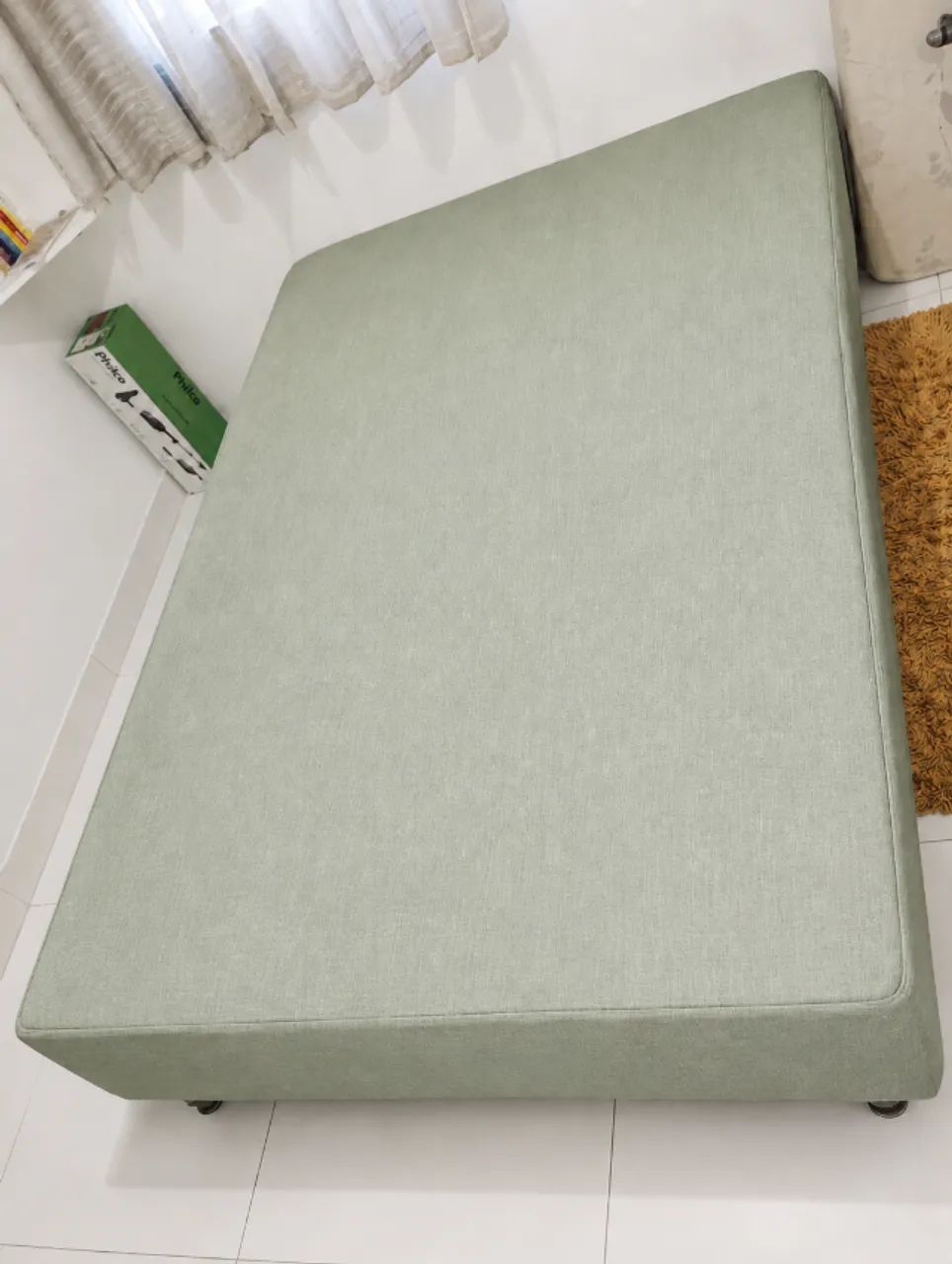 Cama Box Casal Conservada e em Ótimo Estado