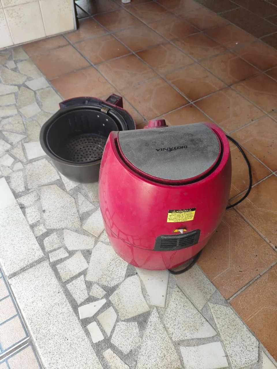 Air fryer com defeito 