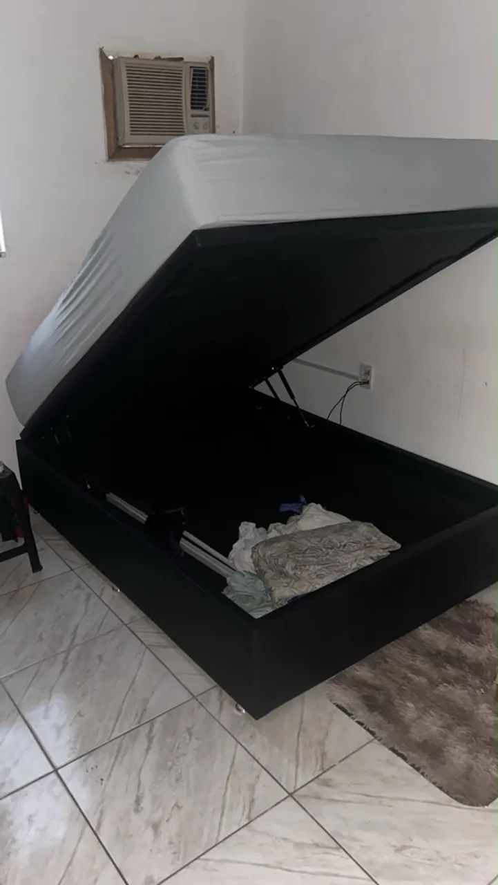 Vendo, uma cama de casal!  - Foto 2