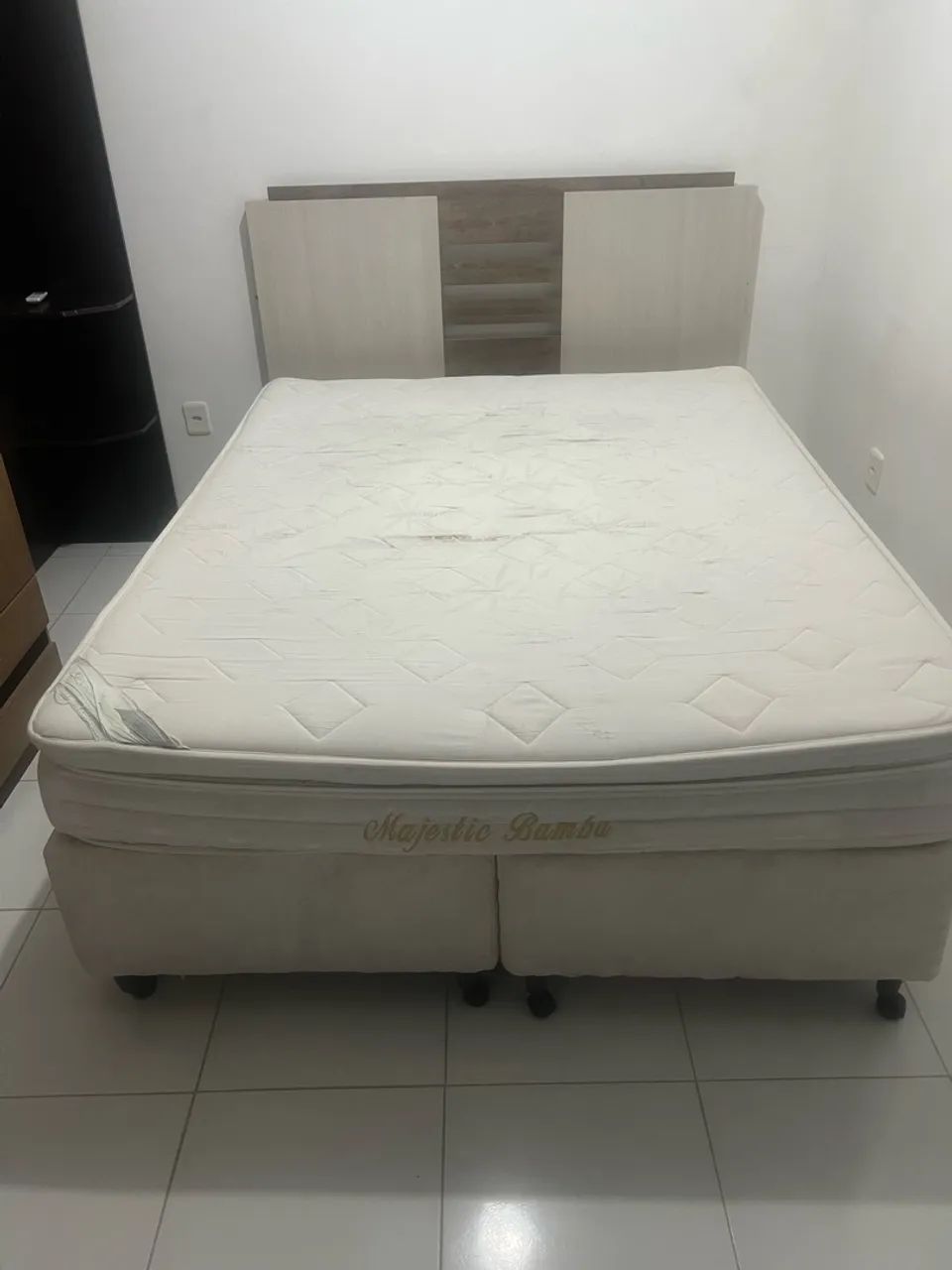 Cama de casal Queen limpíssima com entrega no local  - Foto 4
