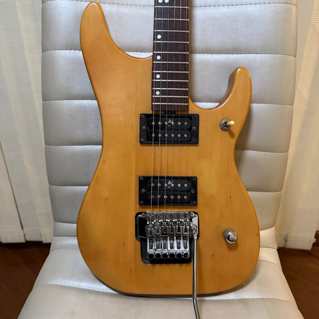 Guitarra Washburn N1 transformado para N2 com a instalação da Floyd Rose!! - Foto 5